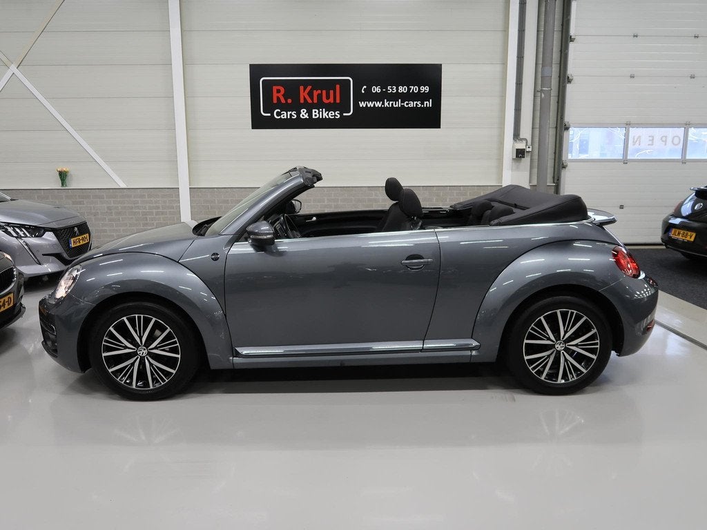 Volkswagen Beetle Cabriolet 1.2 TSI Sound 2018 App connect N, Auto's, Voorwielaandrijving, Stof, Gebruikt, 4 cilinders