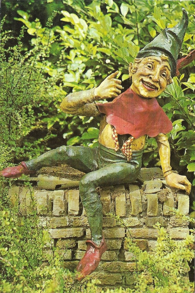 Ansichtkaart  	Kaatsheuvel	De Efteling	Kleine Boodschap, Verzenden, 1960 tot 1980, Gelopen, Noord-Brabant