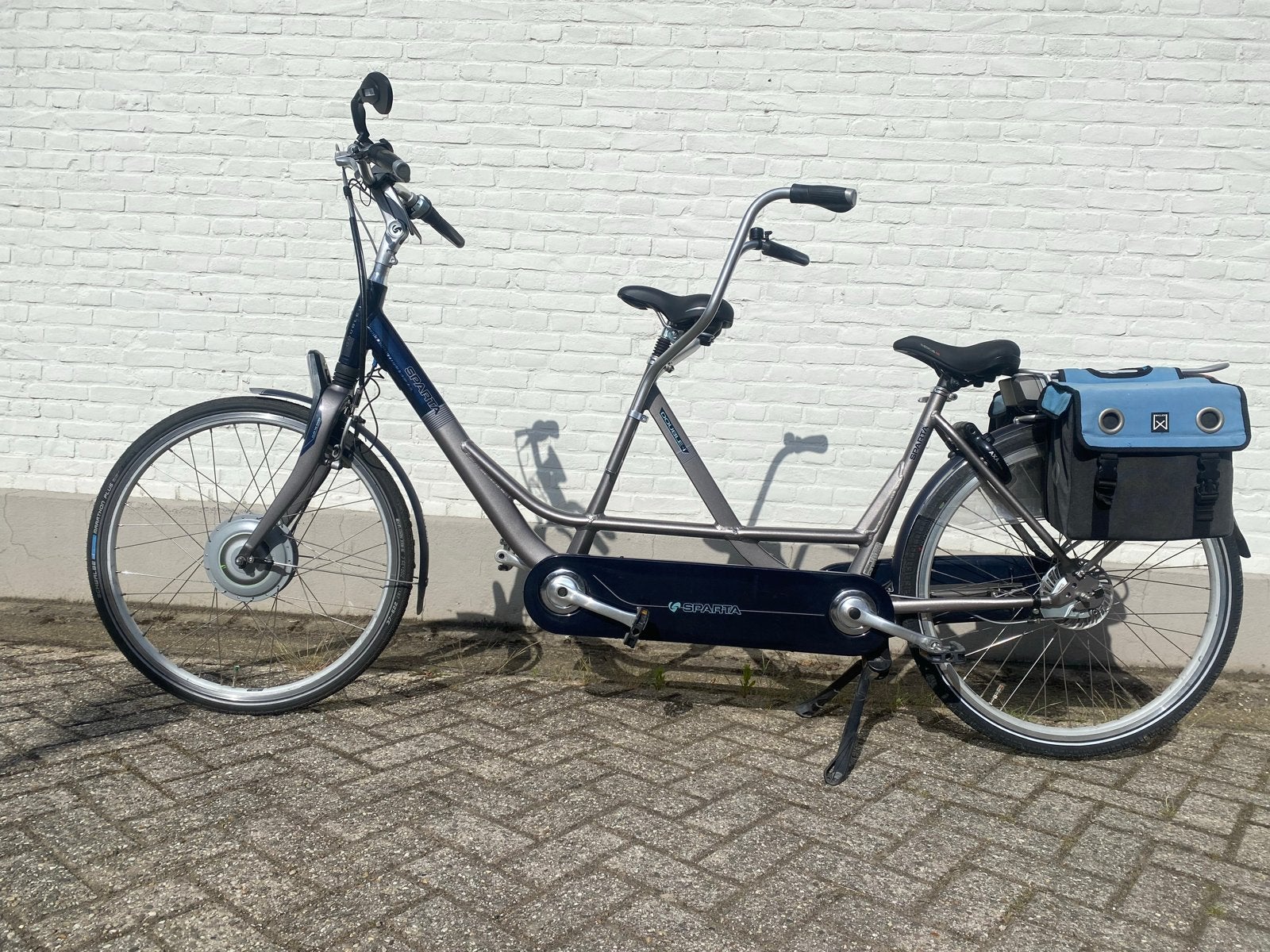 Sparta Double-E Tandem E-bike met ION display, Fietsen en Brommers, Fietsen | Tandems, 53 tot 57 cm, Minder dan 10 versnellingen