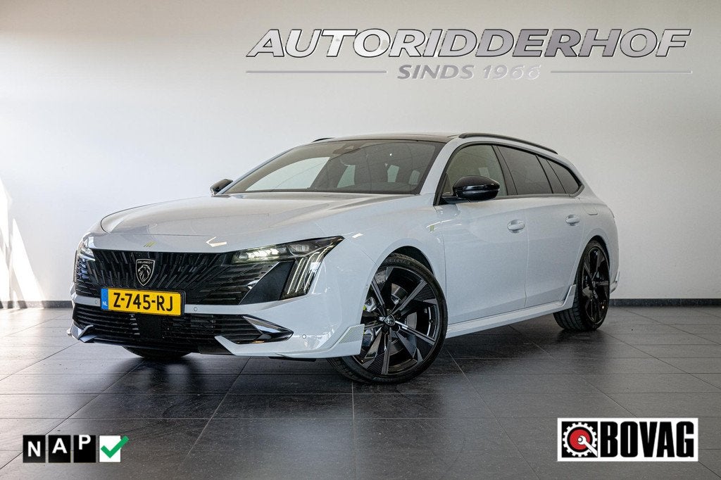 Peugeot 508 SW 1.6 HYbrid PSE 360PK | Panoramadak | Orig NL, Auto's, Peugeot, Gebruikt, 4 cilinders, Automatische klimaatregeling