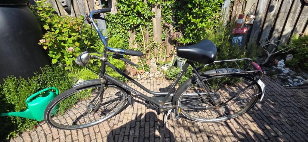 Leuke stap /station fiets - Ideaal voor dagelijks gebruik!, Overige merken, Terugtraprem, Ophalen of Verzenden, 53 tot 56 cm
