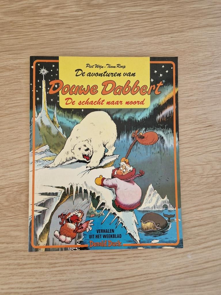 Douwe Dabbert - De schat naar noord (eerste druk), Boeken, Eén stripboek, Ophalen of Verzenden, Gelezen, Piet Wijn, Thom Roep