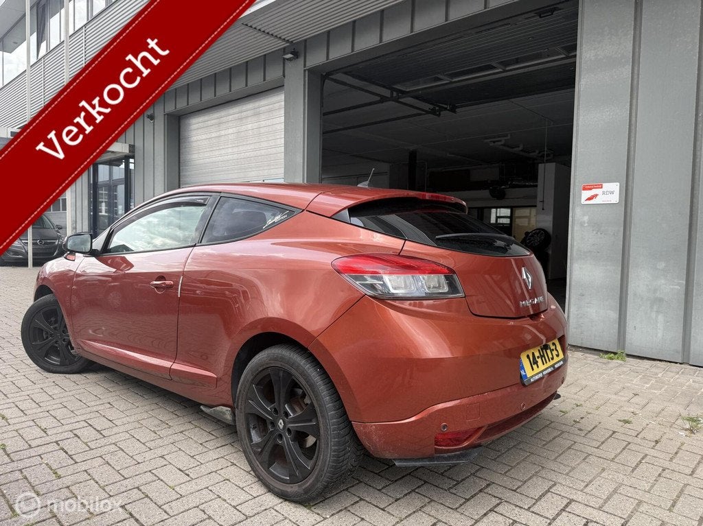 Renault Megane Coupé 1.6 Dynamique zeer netjes, Auto's, Voorwielaandrijving, Gebruikt, Bedrijf, Automatische klimaatregeling