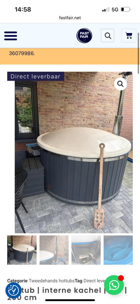 2e hands luxe gebruikte HOTTUB - demo - in VOORRAAD