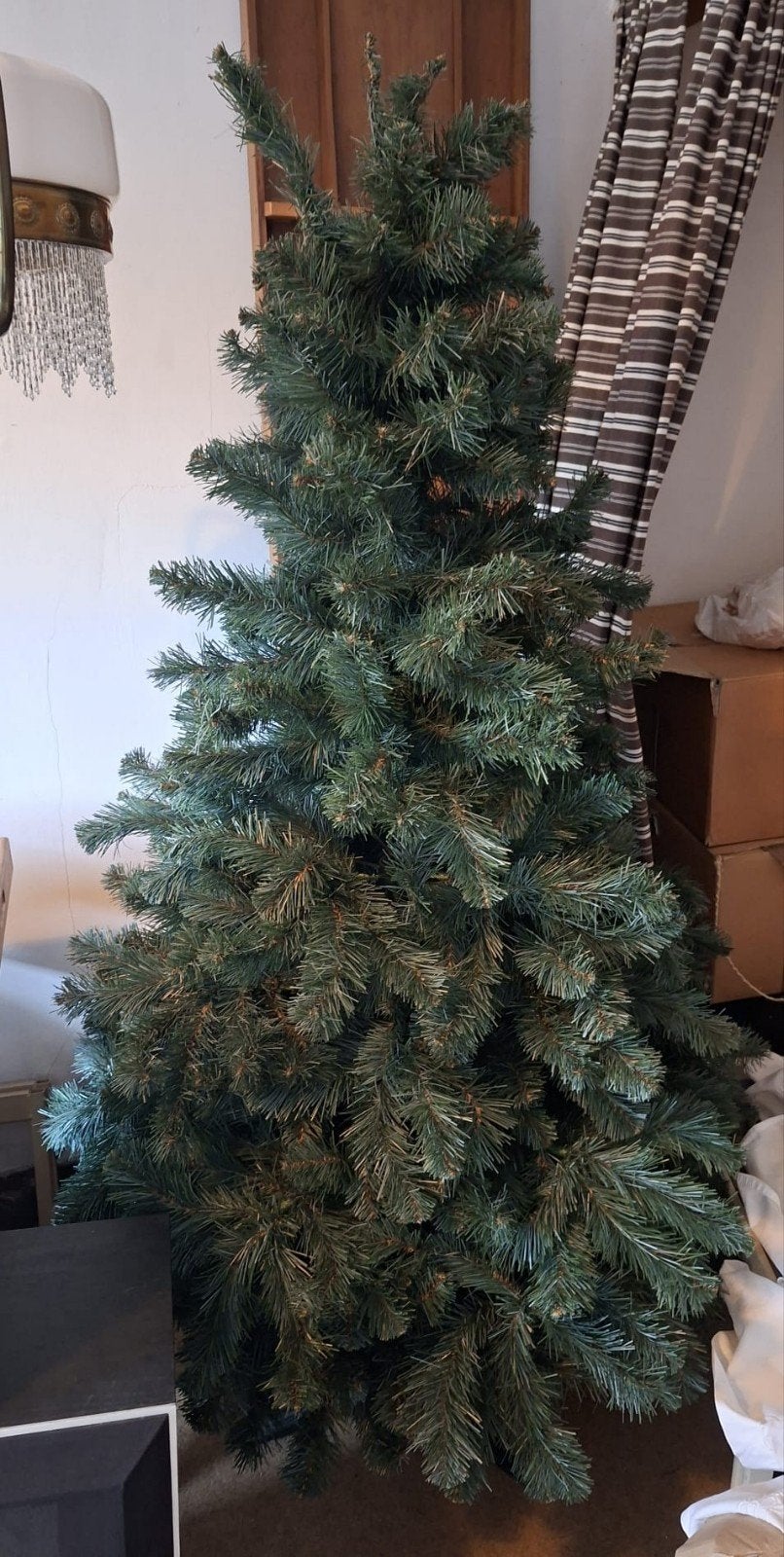 kunstkerstboom, Ophalen