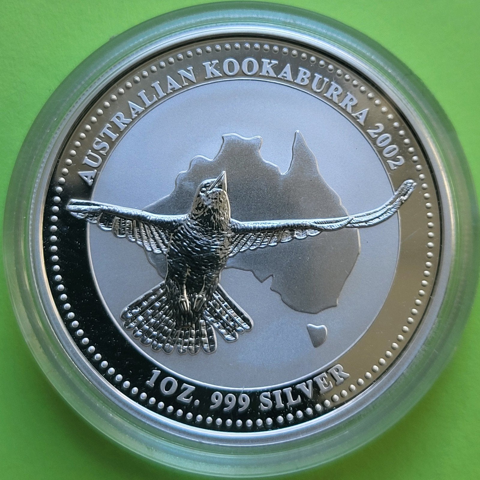 Kookaburra 2002 - 1 oz zilver, Verzenden, Zilver