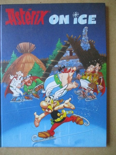 ad000335 asterix on ice hc, Eén stripboek, Ophalen, Gelezen