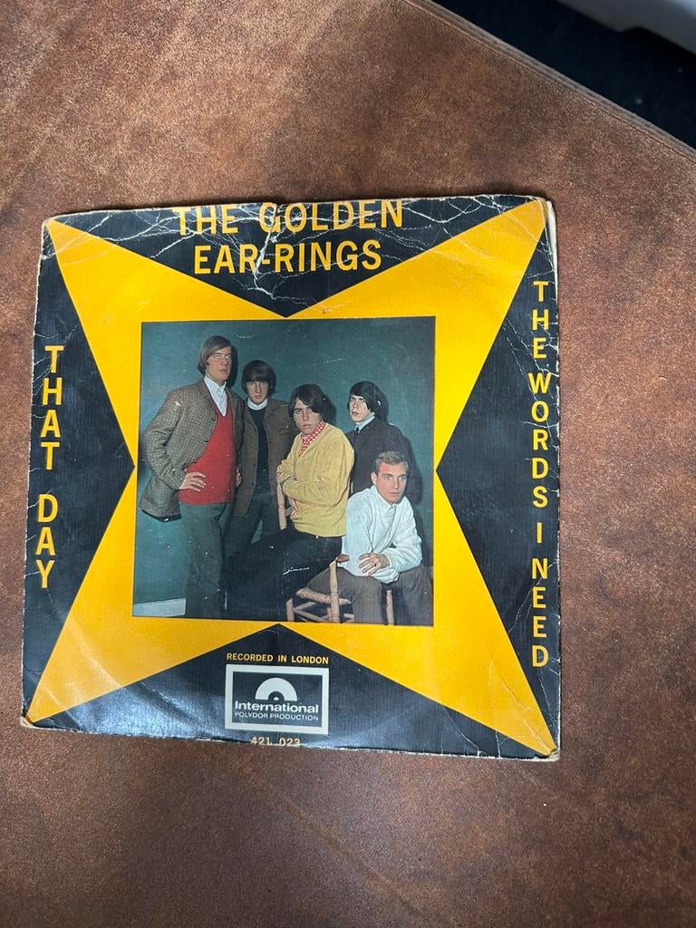 The golden ear- rings - that day, Ophalen of Verzenden, Zo goed als nieuw, Overige formaten, Poprock