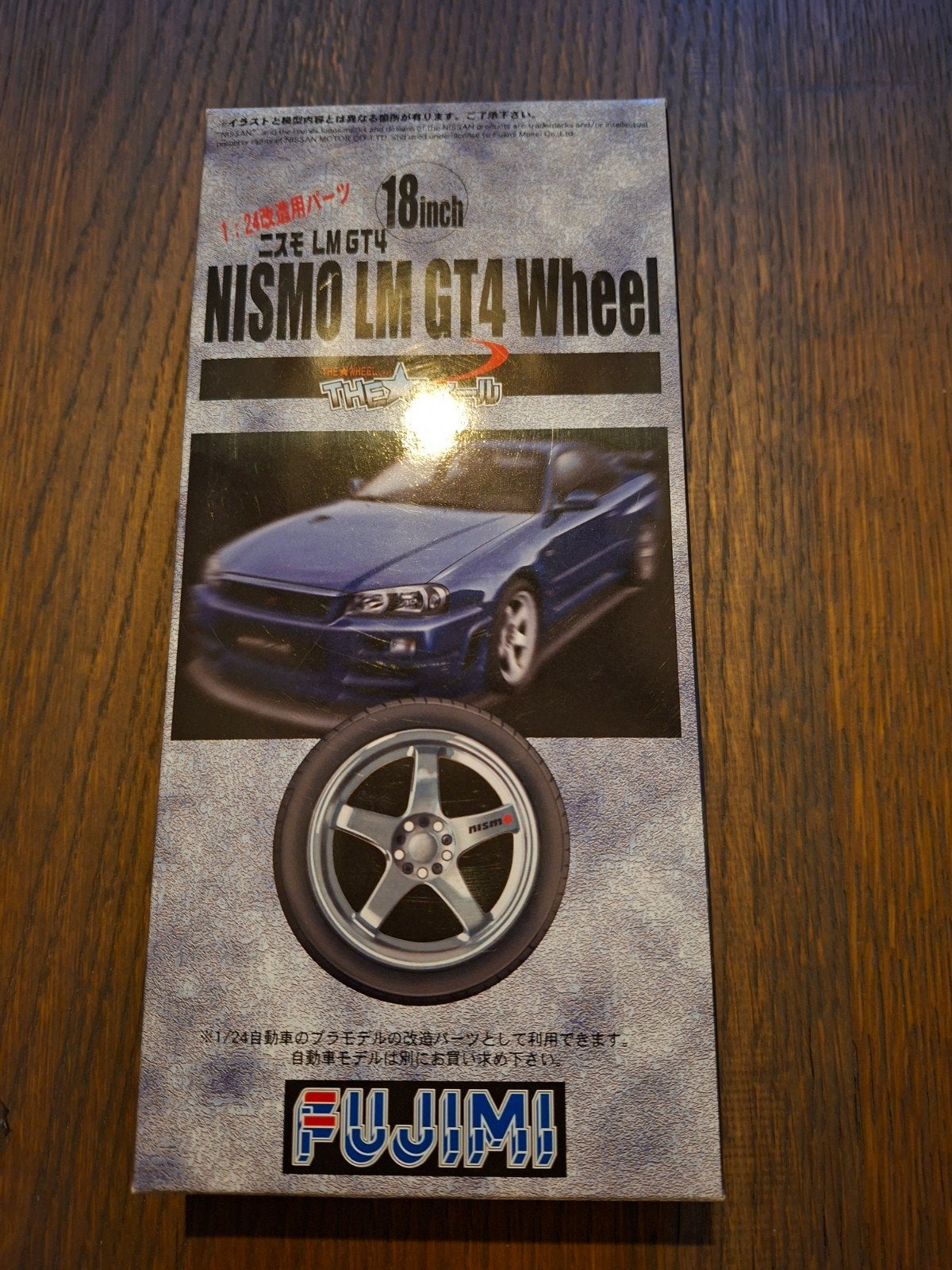 bouwdoos velgen 1/24 Fujimi Nismo LM wheels 18", Ophalen of Verzenden, Groter dan 1:32, Auto, Overige merken