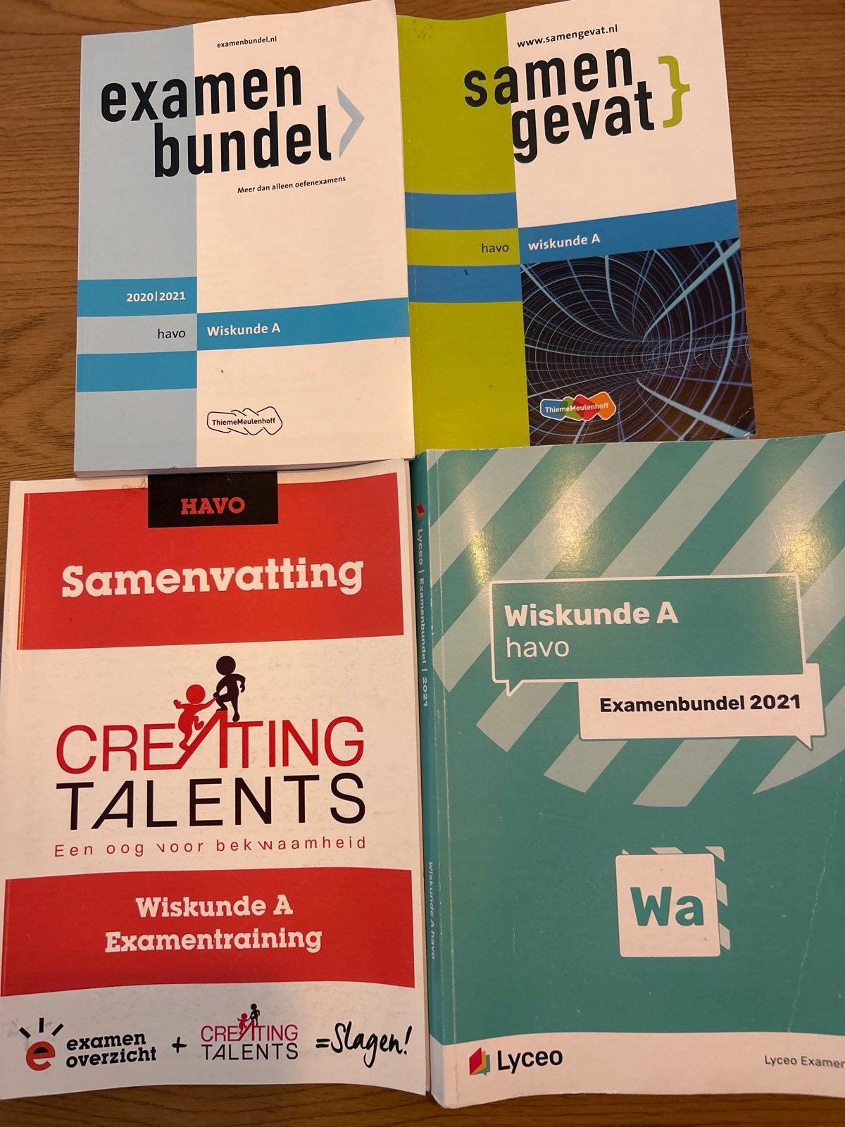 Examenbundels en samenvattingen Wiskunde A HAVO, Verzenden, Zo goed als nieuw, HAVO, Wiskunde A