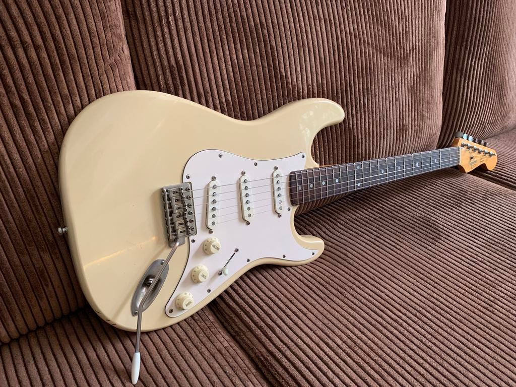 1989 MIK Squier Stratocaster Relic Upgrade, Muziek en Instrumenten, Snaarinstrumenten | Gitaren | Elektrisch, Ophalen of Verzenden
