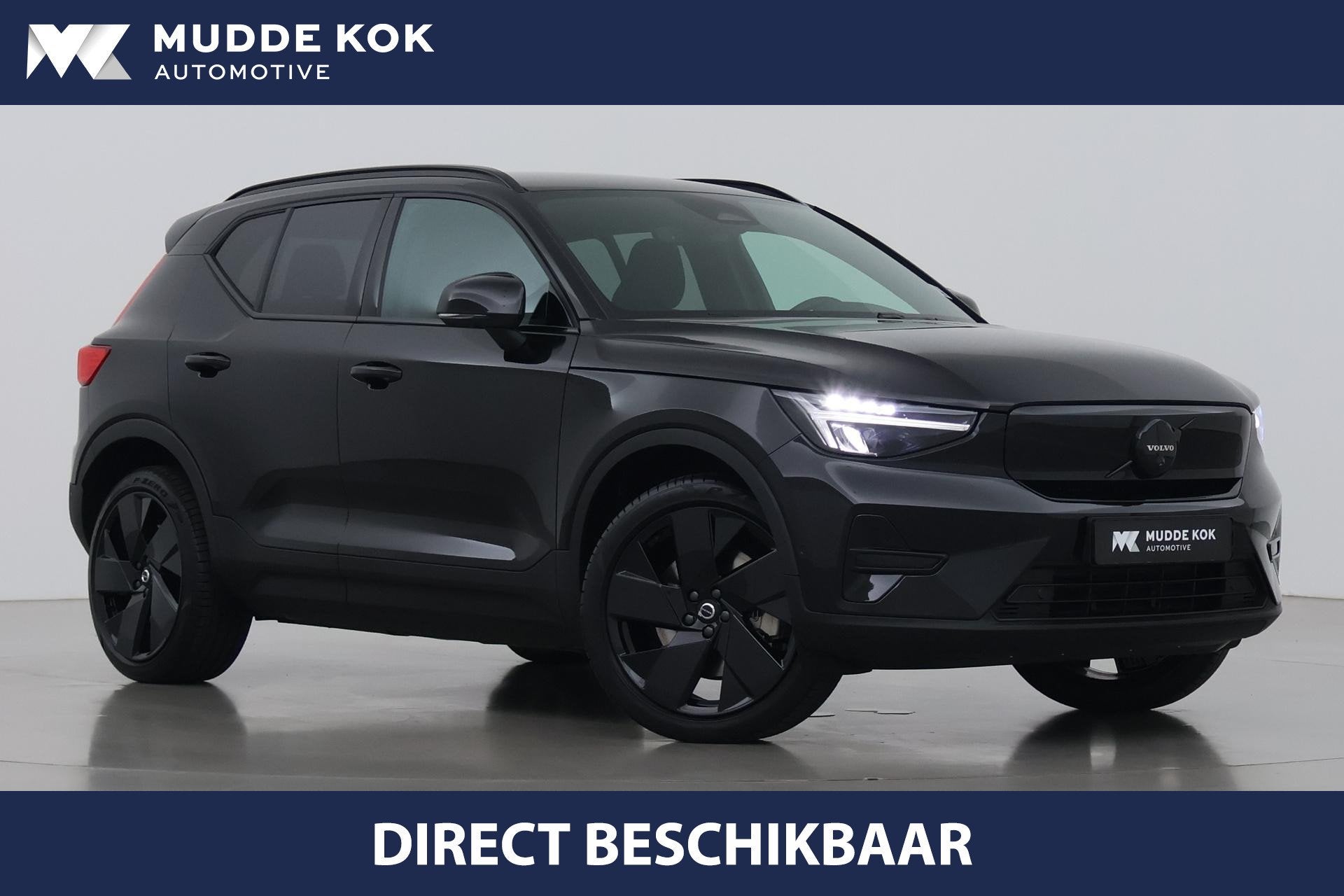 Volvo EX40 Twin Motor Plus Black Edition 82 kWh | 409 PK! |, Auto's, Automaat, Stof, Gebruikt, 82 kWh