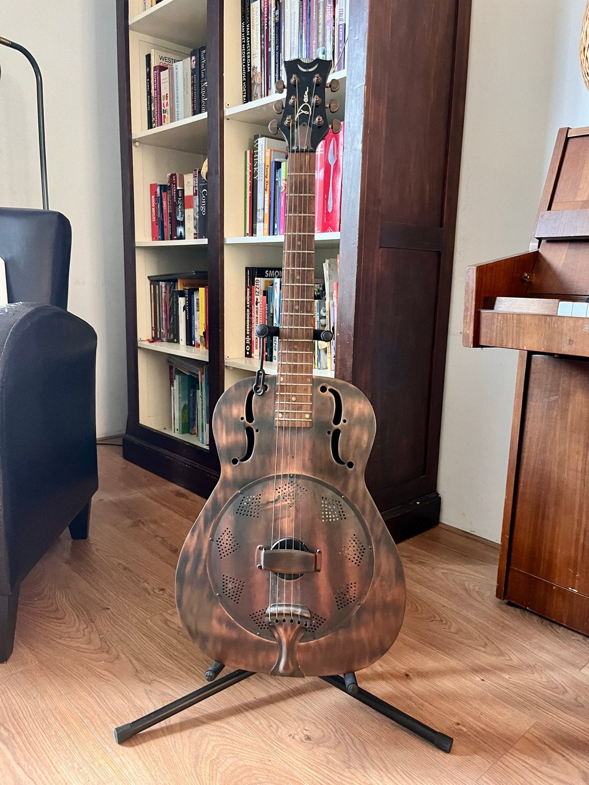 Dean Resonator Gitaar, Ophalen, Zo goed als nieuw, Resonator- of Dobrogitaar