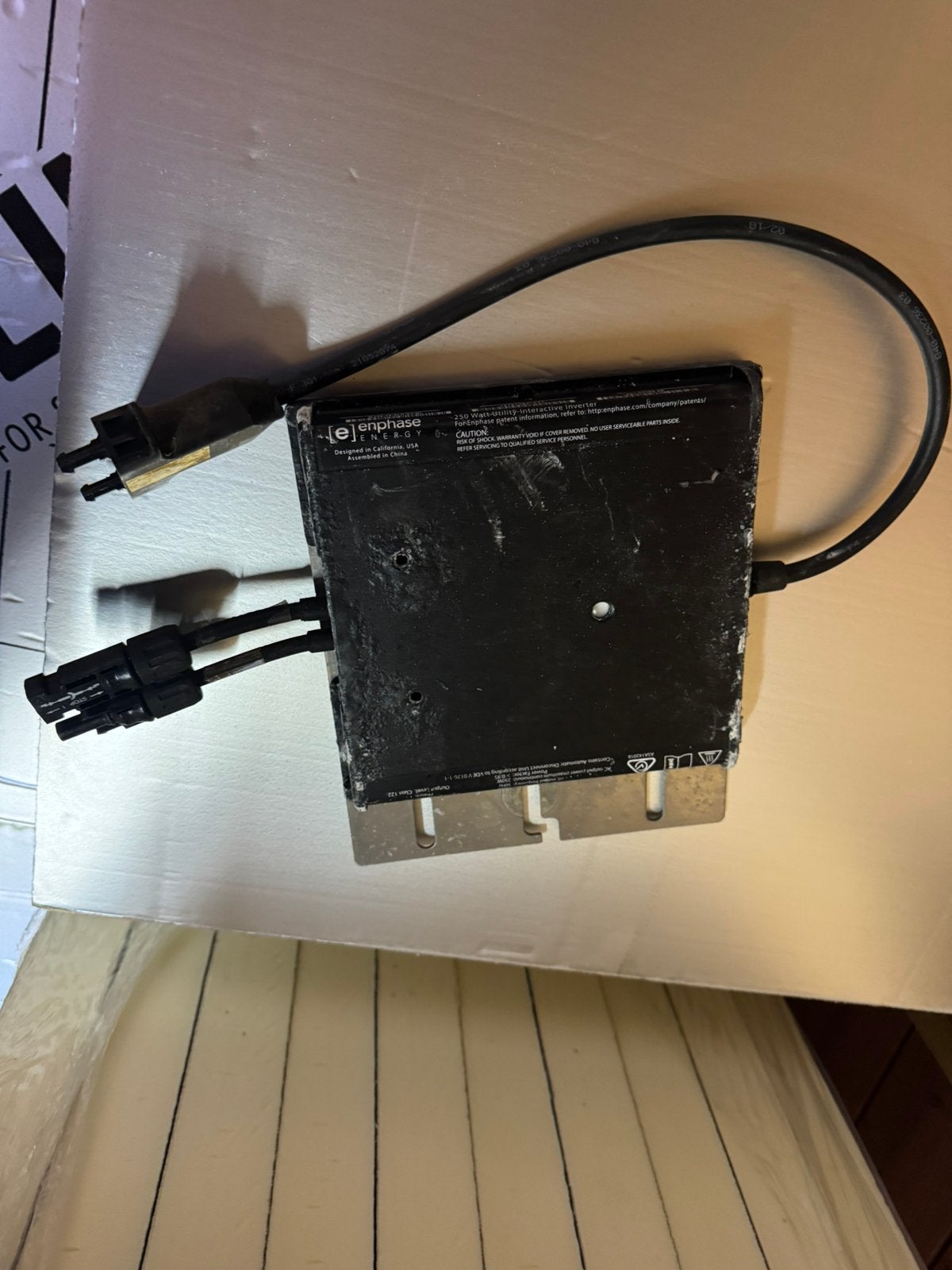Micro omvormers enphase M250, Ophalen, Gebruikt, Compleet systeem