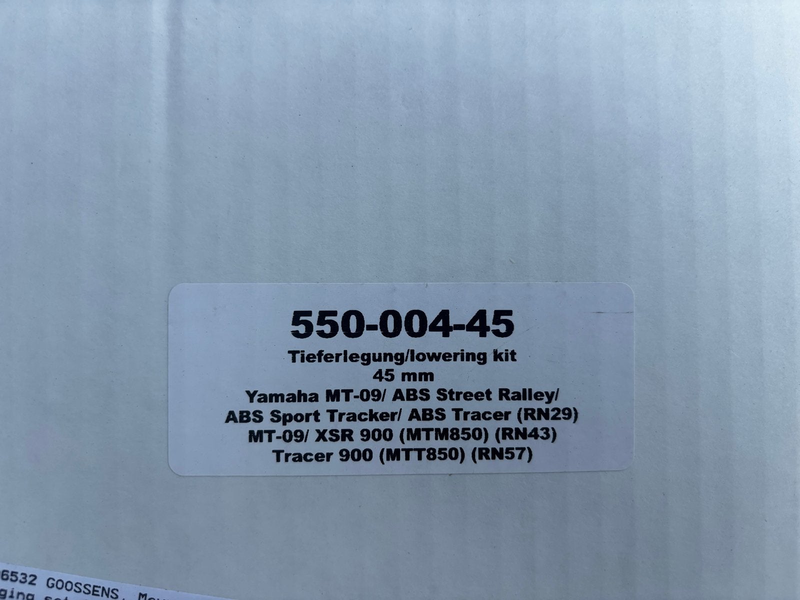 Yamaha MT-09 originele dogbones (geen verlagingsset), Motoren, Onderdelen | Yamaha, Ophalen of Verzenden, Gebruikt