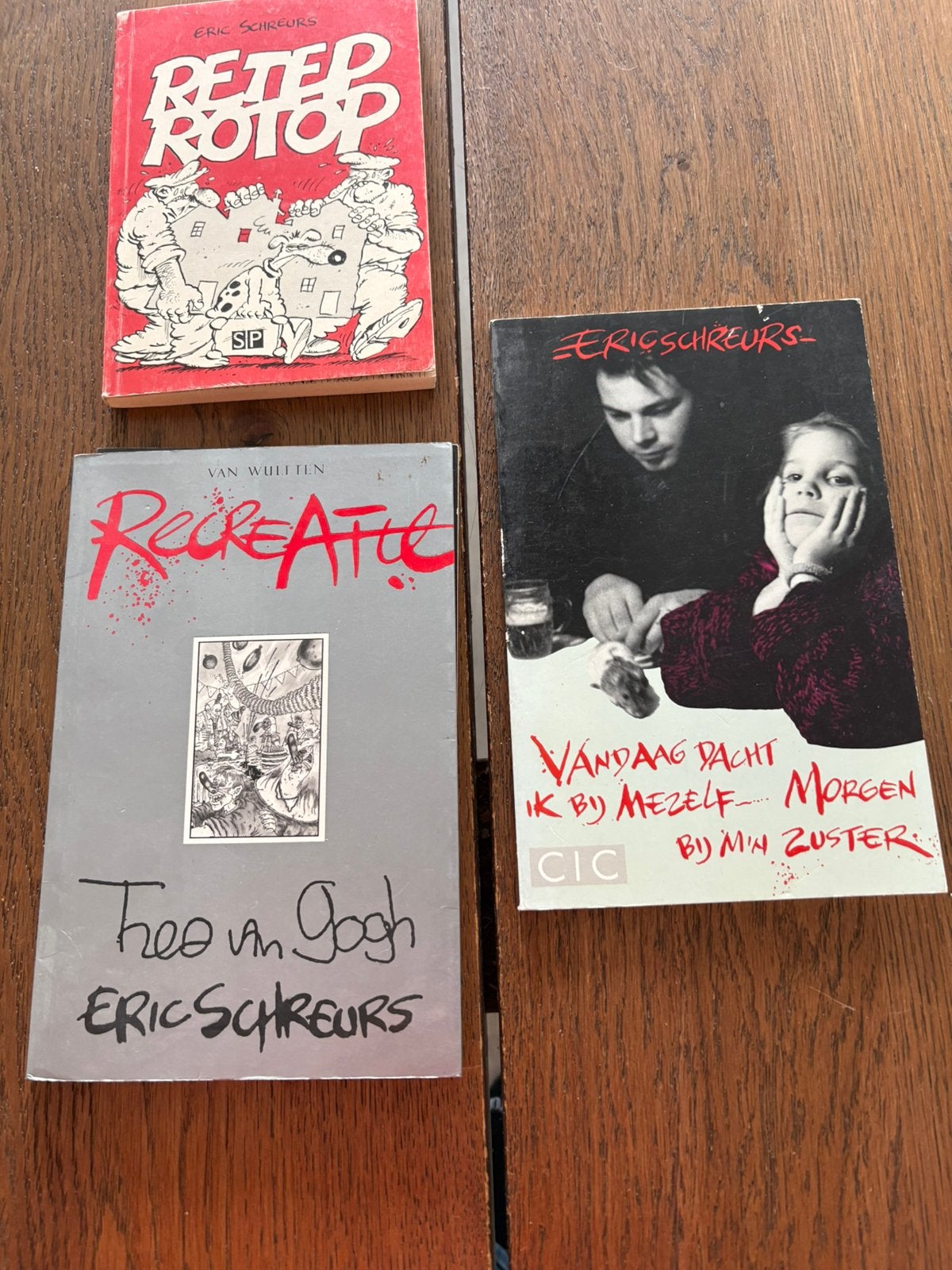 Eric Schreurs boeken, Ophalen, Zo goed als nieuw