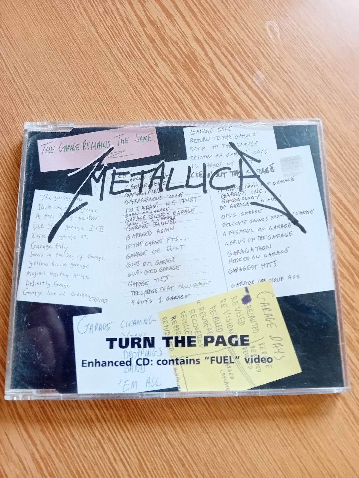 Metallica - Turn The Page (Enhanced CD Single), Ophalen of Verzenden, Single, Hardrock, Inclusief doosje