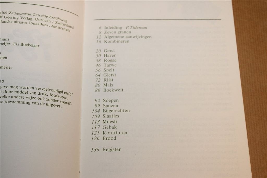 7 Granen — 182 Recepten met Gerst, Haver, Rogge en meer, Ophalen of Verzenden, Gelezen, Italië