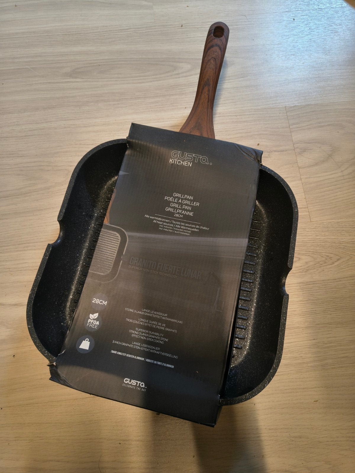 Grillpan nieuw inductie, Ophalen of Verzenden, Nieuw