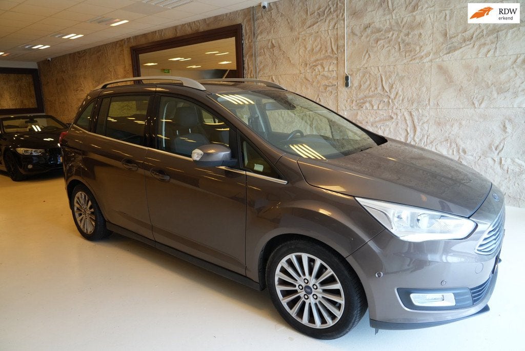Ford Grand C-Max 1.0 Titanium, Auto's, Ford, Particulier, Te koop, Grand C-Max, ABS, Airbags, Airconditioning, Automatische klimaatregeling