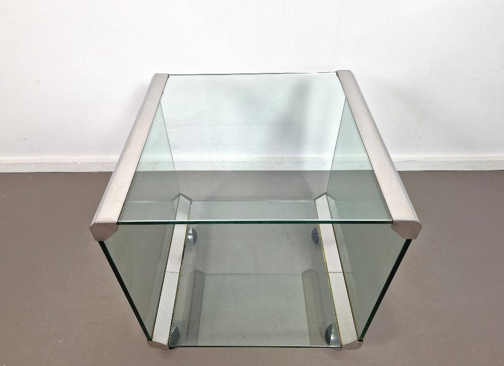 Gallotti & Radice | Vintage Trolley | Bijzettafel, Huis en Inrichting, Met plank(en), Minder dan 50 cm, Gebruikt, -