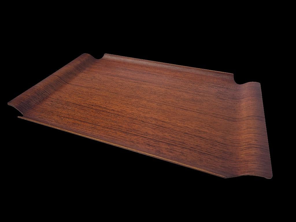 Prachtig vintage Scandinavisch design Impala dienblad, Ophalen of Verzenden, Gebruikt, Rechthoekig, Hout
