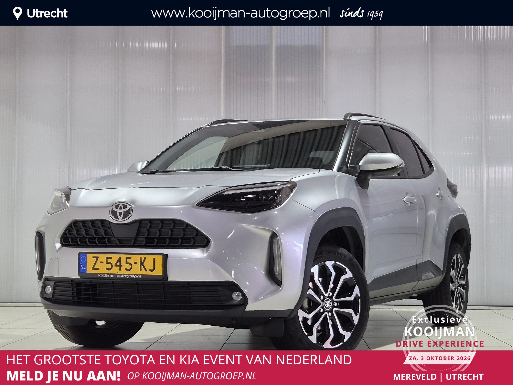 Toyota Yaris Cross 1.5 Hybrid 115 First Edition Automaat , 1, Auto's, Dealer onderhouden, Stof, Gebruikt, 1165 kg