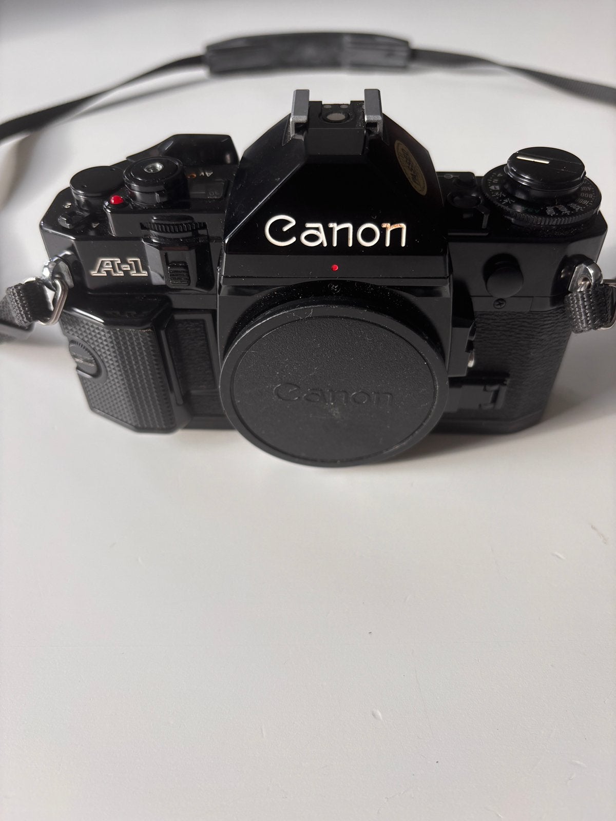 Canon A-1 semi professi analoog spiegel reflex foto camera, Ophalen, Gebruikt, Spiegelreflex, Canon