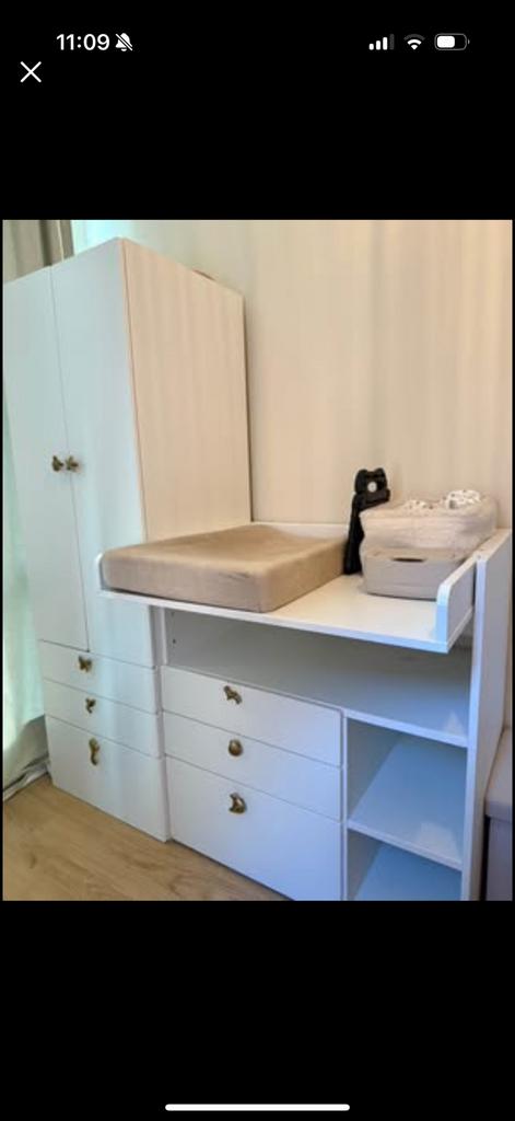 Ikea babykamer set, Ophalen, Zo goed als nieuw, Jongetje of Meisje