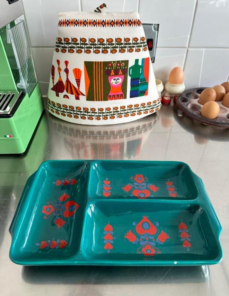 Schaal Hapjesschaal Vintage Hartjes, Ophalen of Verzenden
