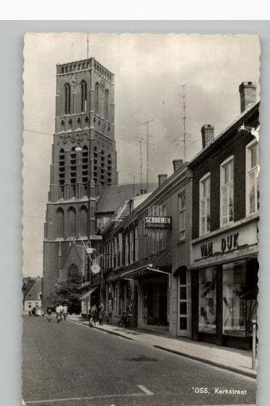 Oss Kerkstraat, Verzamelen, Ophalen of Verzenden, 1960 tot 1980, Gelopen, Noord-Brabant