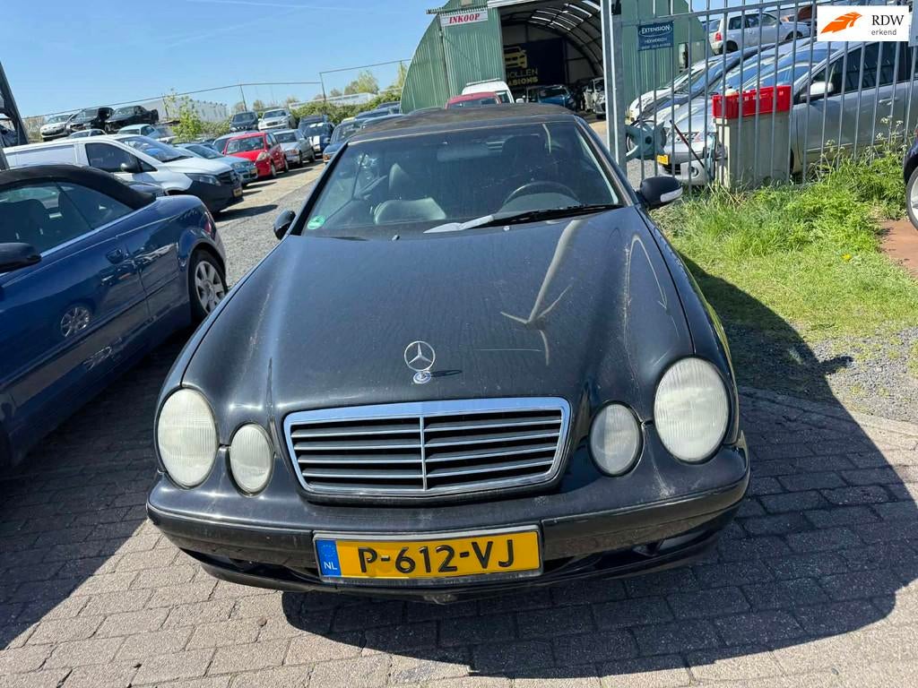 Mercedes-Benz CLK-klasse Cabrio 230 K. Elegance inruilauto-h, Auto's, Mercedes-Benz, Bedrijf, Te koop, CLK, ABS, Airbags, Airconditioning