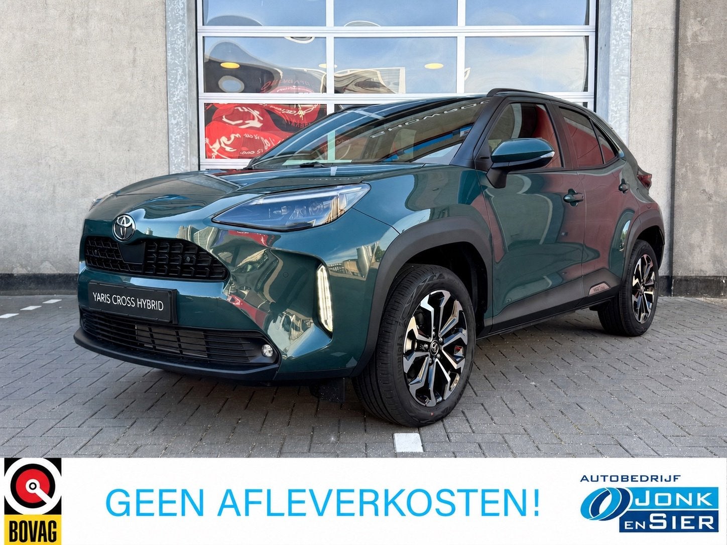 Toyota Yaris Cross 1.5 Hybrid 115 Dynamic|Apple CarPlay/Andr, Stof, Gebruikt, Zwart, 116 pk