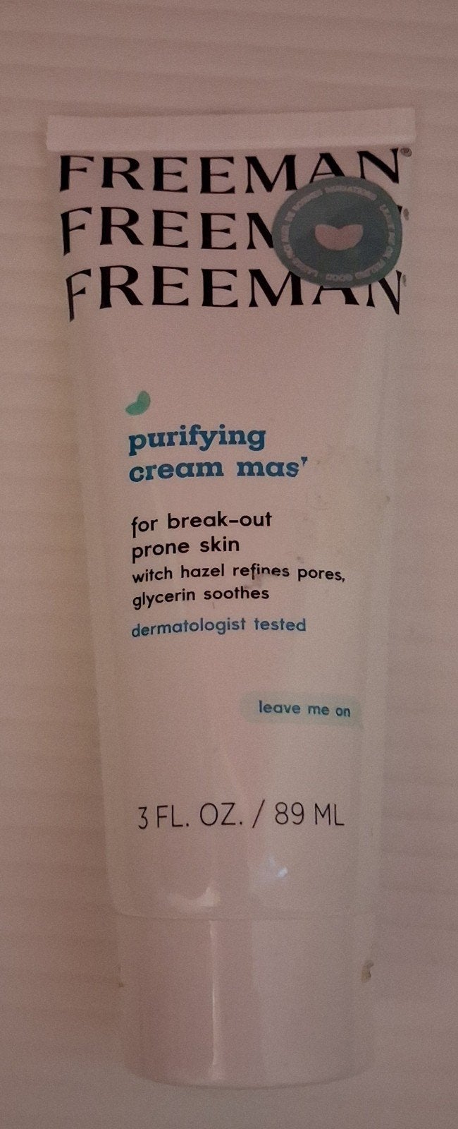 Freeman Purifying Cream Mask Gezichtsmasker, Ophalen of Verzenden, Nieuw, Gehele gezicht, Verzorging