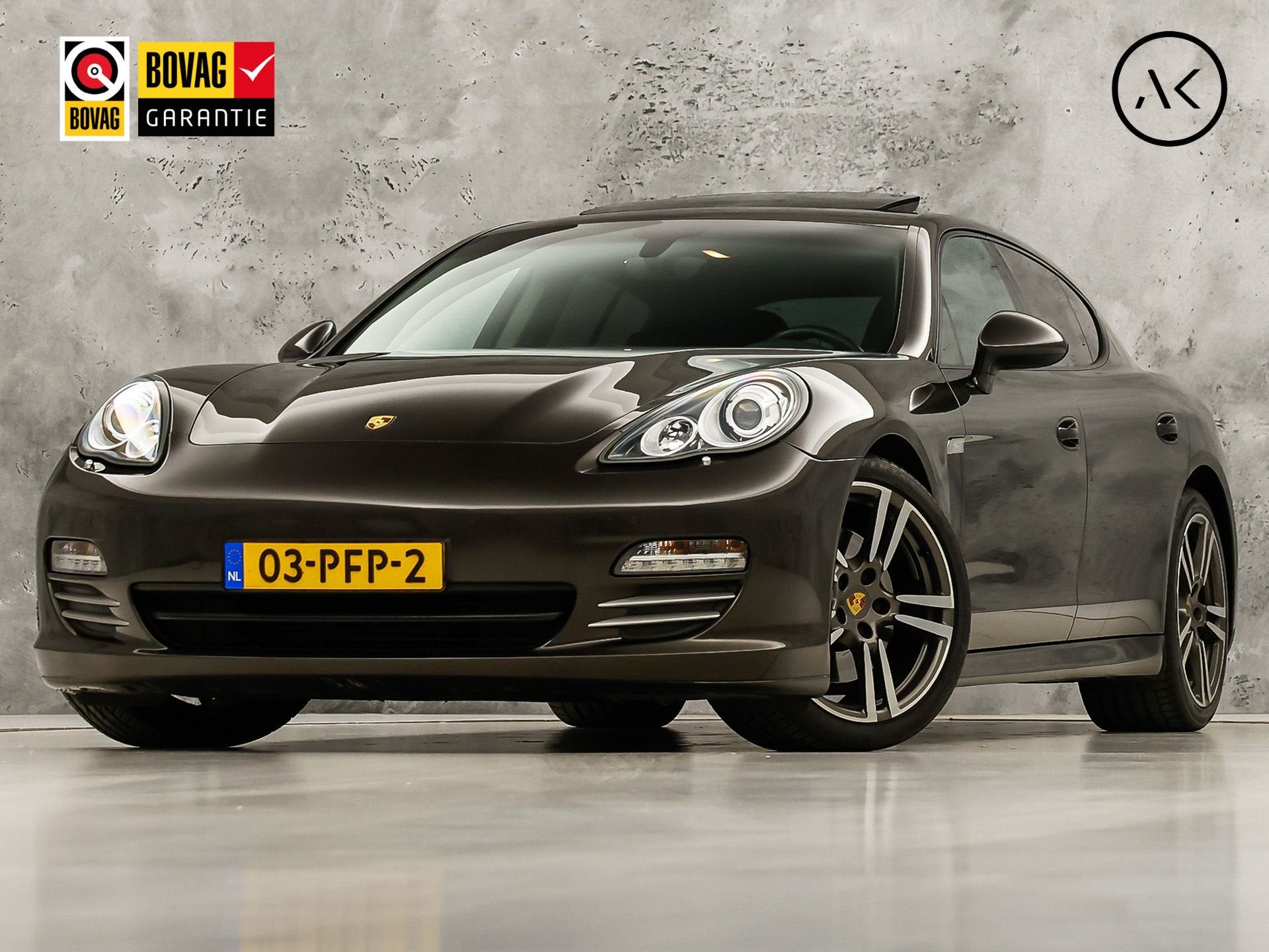 Porsche Panamera 3.6 4 Sport 299Pk Automaat (NAP, SCHUIFDAK,, Auto's, Automaat, Gebruikt, Zwart, 4 stoelen