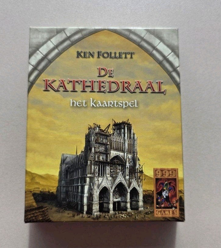 De Kathedraal het Kaartspel - Ken Follett, Drie of vier spelers, Ophalen of Verzenden, Nieuw, 999 Games