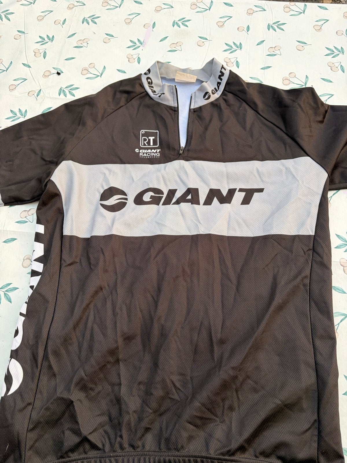 Giant Fiets Shirt XXL - Zwart/Grijs, Zwart, Overige maten, Ophalen of Verzenden, Zo goed als nieuw