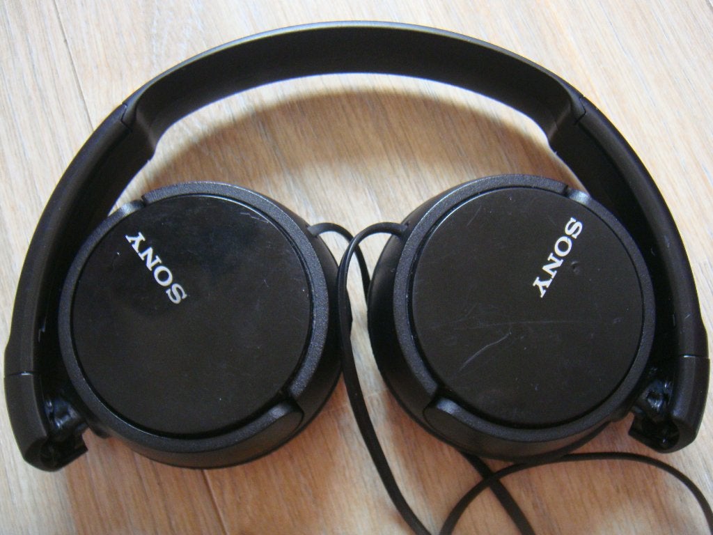 Sony koptelefoon opvouwbaar zwart, Audio, Tv en Foto, Koptelefoons, Ophalen of Verzenden, Zwart, Sony, Inklapbaar