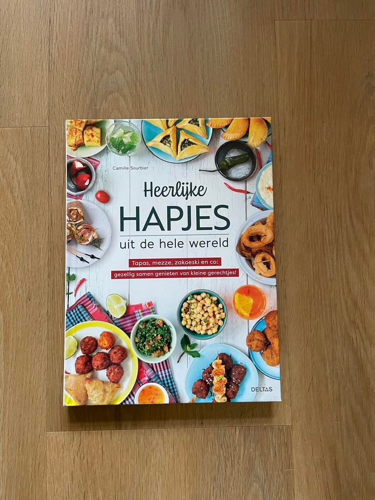 Heerlijke Hapjes uit de hele wereld kookboek, Boeken, Ophalen of Verzenden, Zo goed als nieuw, Overige gebieden, Tapas, Hapjes en Dim Sum