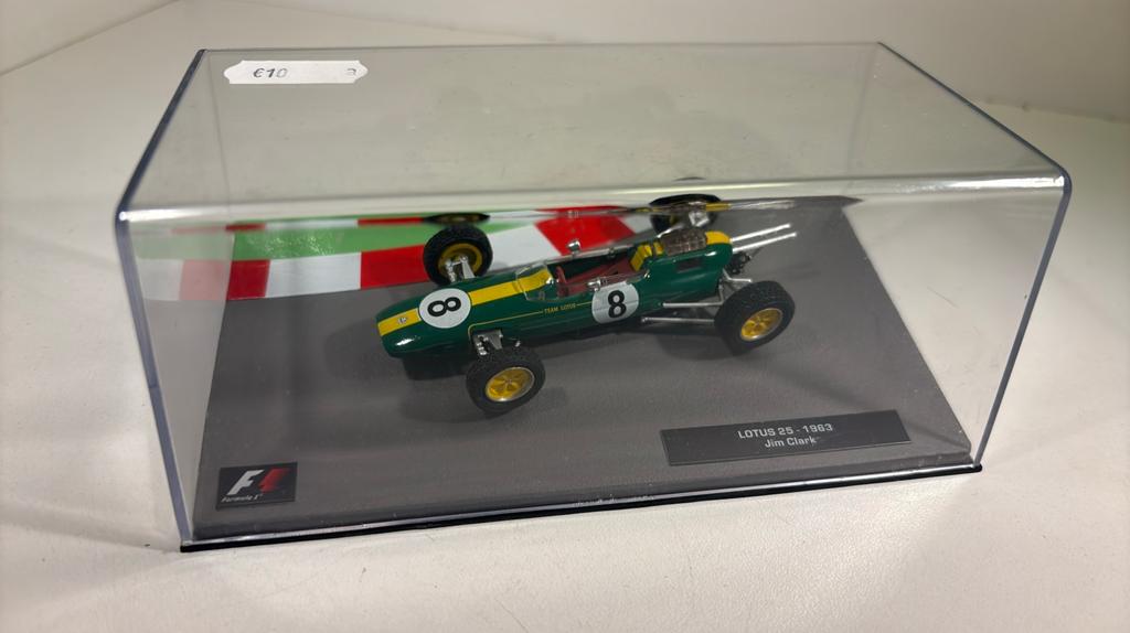F1 lotus 25 jim clark 1963 atlas 1.43, Overige merken, Auto, Ophalen of Verzenden, A