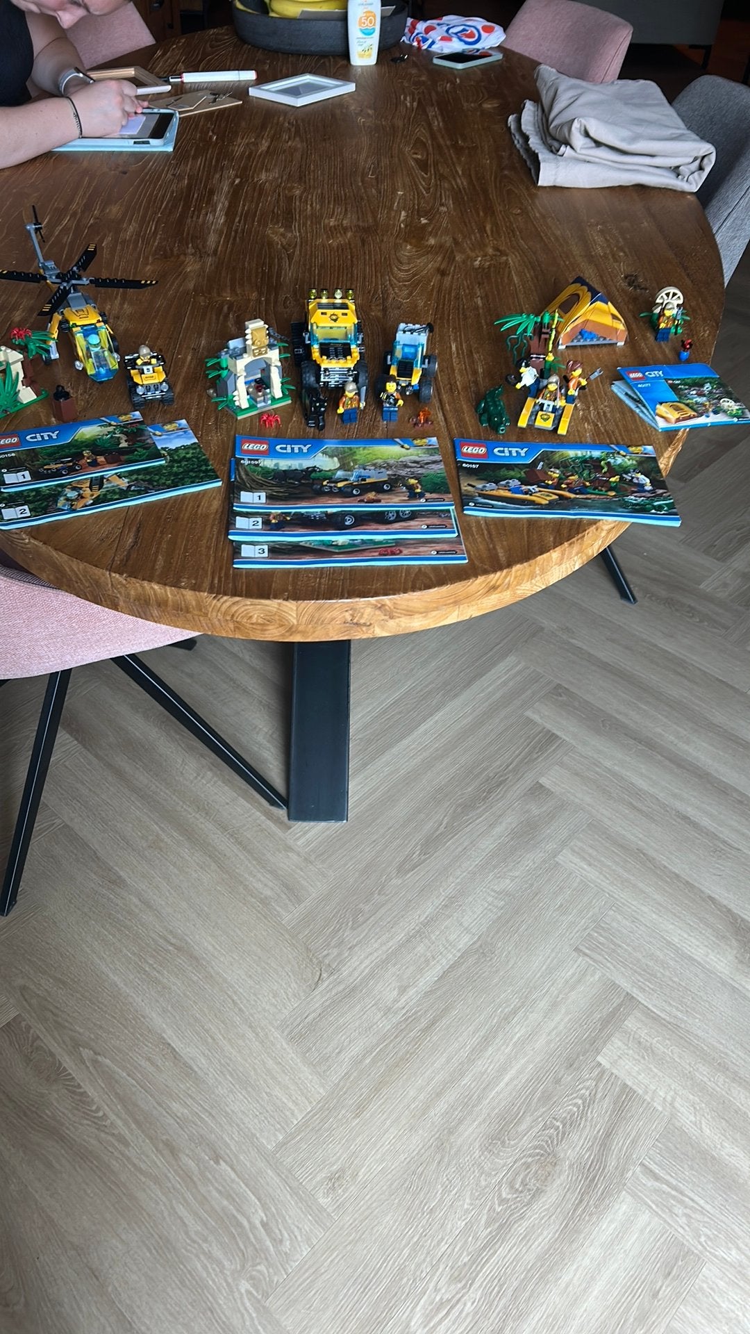 Lego city jungle sets 60158, 60159, 60157, 40177, Inclusief extra onderdelen, Lego, Ophalen of Verzenden, Complete set