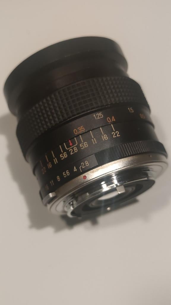 Kenlock Automatic 1:2.8 f=28mm lens, Ophalen of Verzenden, Gebruikt, Groothoeklens