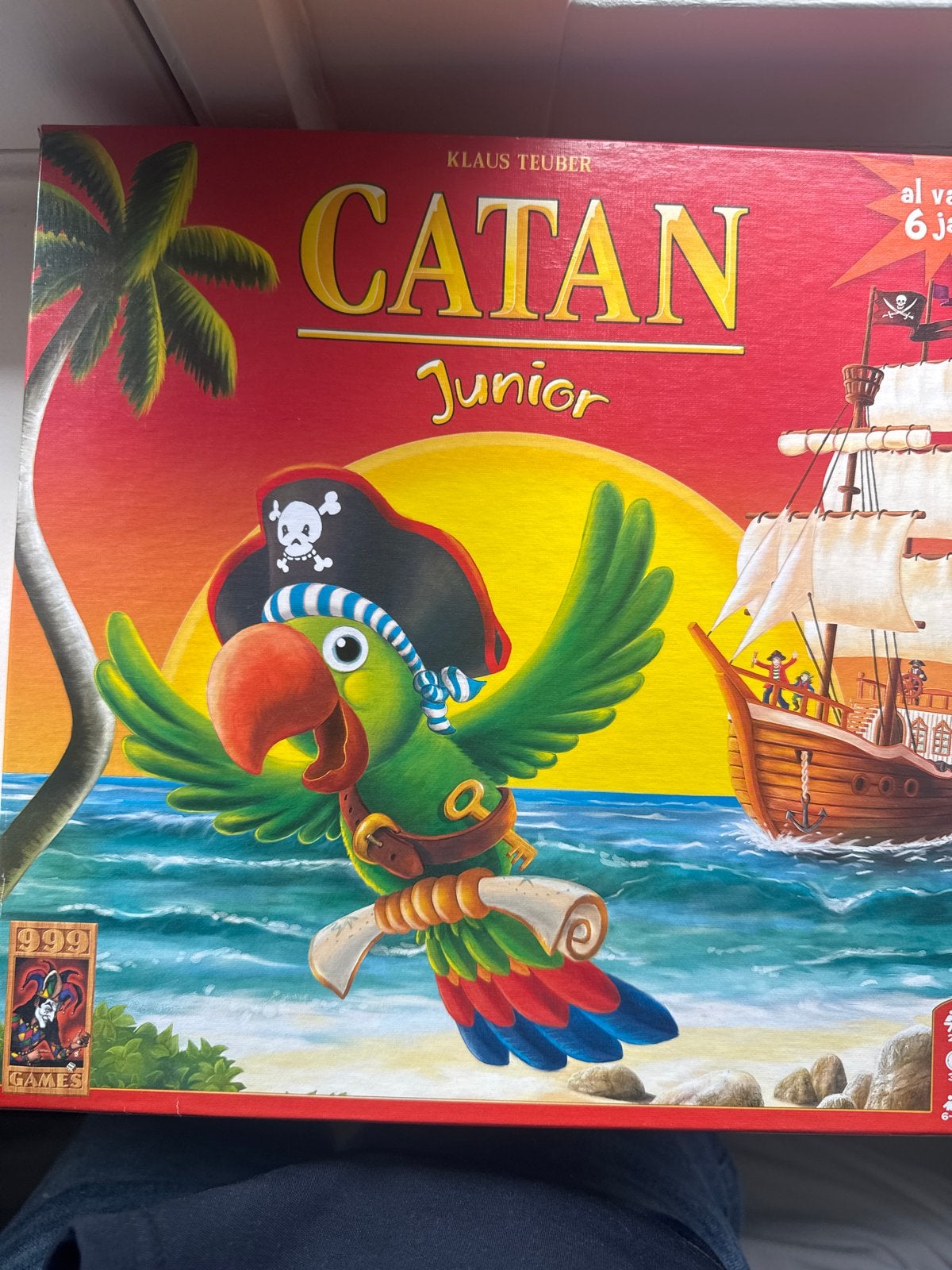 Catan Junior Bordspel - Avontuur voor Jonge Piraten, Drie of vier spelers, Ophalen of Verzenden, Gebruikt