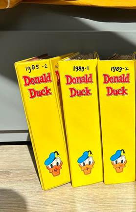 Donald duck verzamelbanden, Meerdere comics, Ophalen, Gelezen, Europa