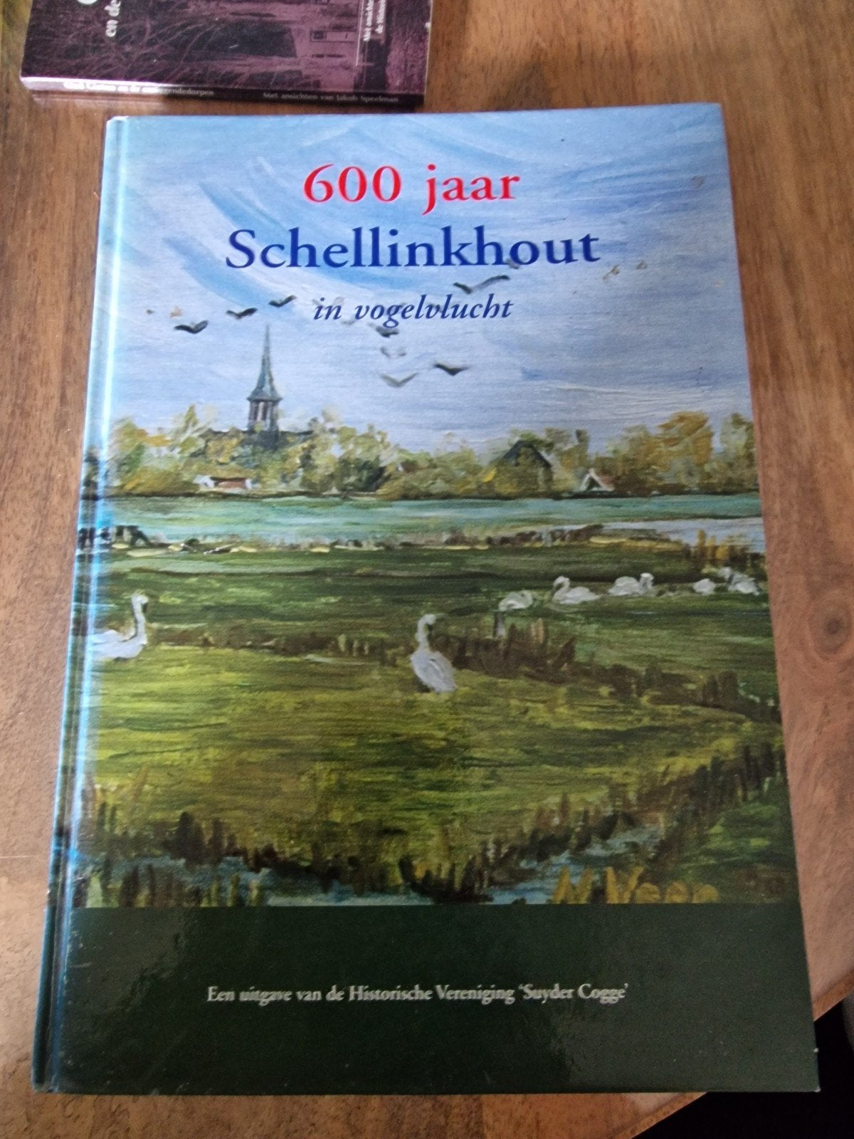 600 jaar Schellinkhout in vogelvlucht - Historisch boek, Ophalen of Verzenden, 20e eeuw of later, Zo goed als nieuw, Werkgroep 'Schellinkhout 2002'