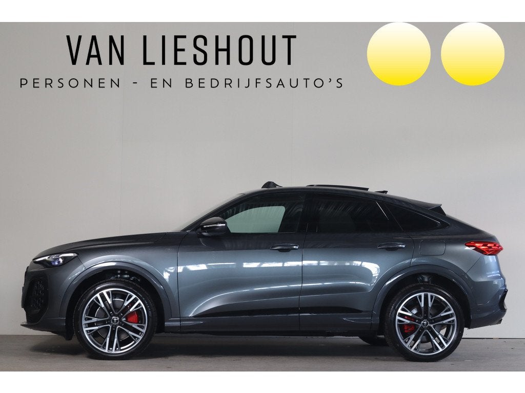 Audi Q5 Sportback 2.0 TFSI e-hybrid quattro S Competition Pa, Auto's, Audi, Automaat, Gebruikt, 4 cilinders, 38 km/l