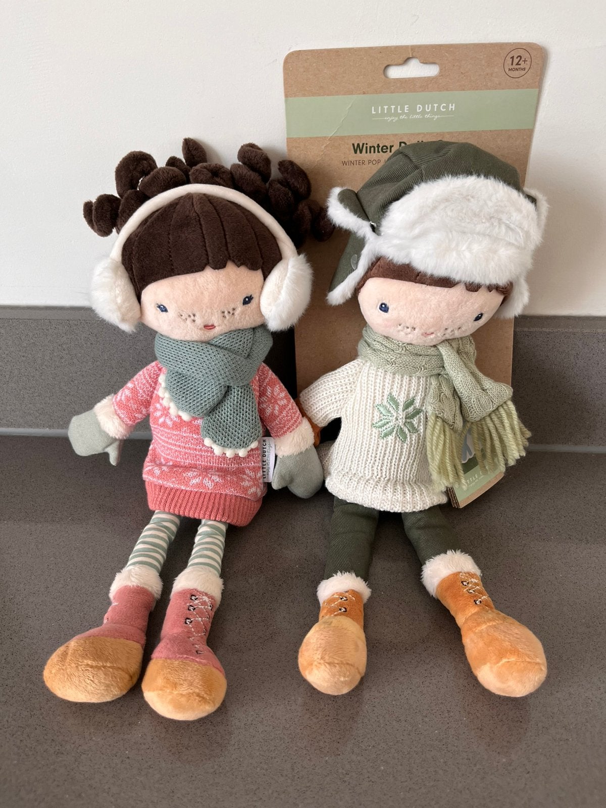 Little Dutch (knuffel)poppen Sam & Jill thema winter nieuw, Kinderen en Baby's, Ophalen of Verzenden, Nieuw