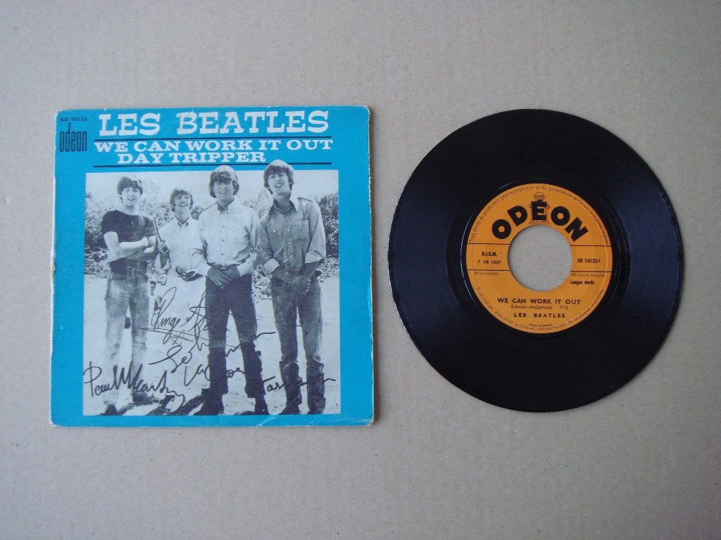 The Beatles We Can Work It Out / Day Tripper - Vinyl single, Gebruikt, 7 inch, Single, Ophalen of Verzenden
