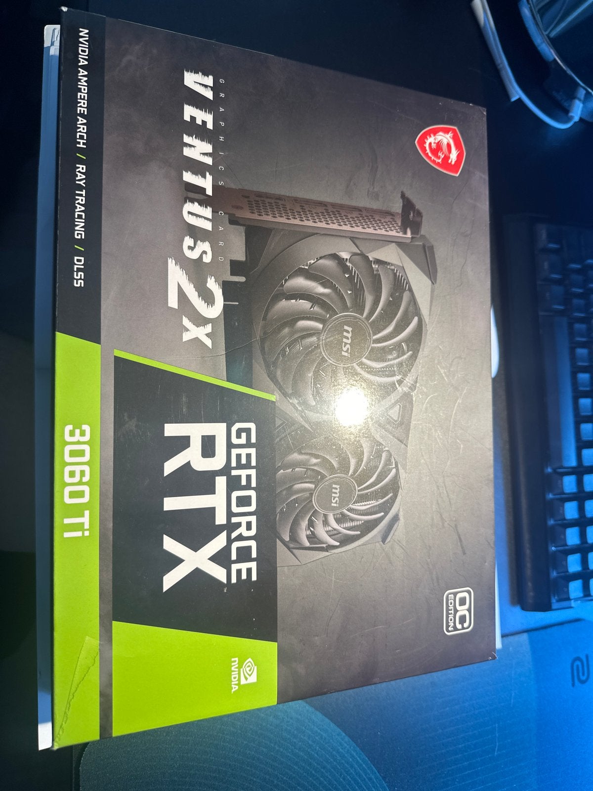 MSI GeForce RTX 3060 Ti VENTUS 2X OC Grafische Kaart, Computers en Software, HDMI, GDDR6, PCI-Express 4, Ophalen of Verzenden