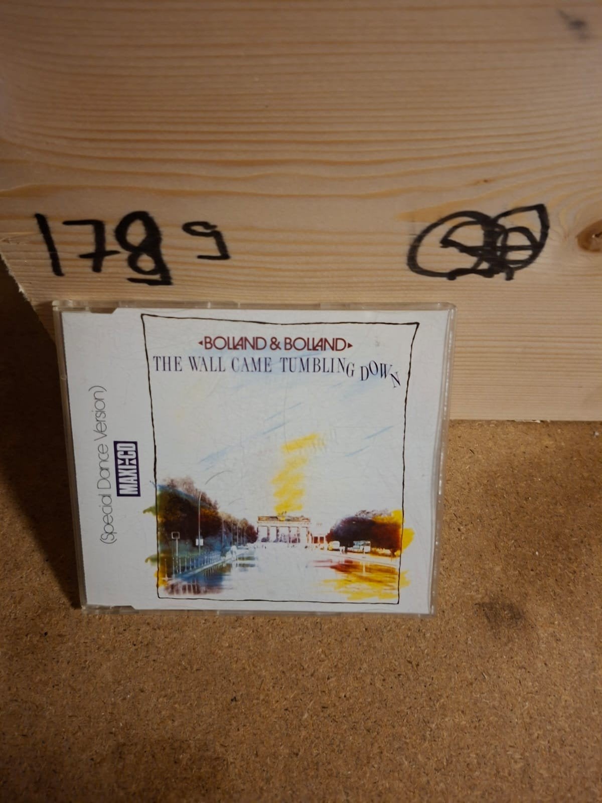 Bolland & Bolland - The Wall Came Tumbling Down Maxi-CD, Cd's en Dvd's, Ophalen of Verzenden, Gebruikt, Pop, Single
